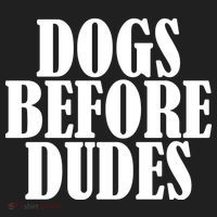 Dogs Before Dudes Women's Sweatshirt thumb 2
