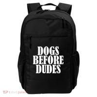 Dogs Before Dudes Backpack thumb 0