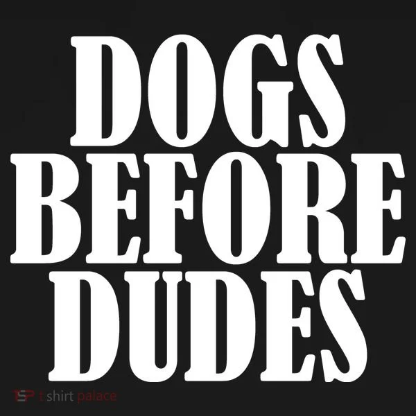 Dogs Before Dudes Bucket Hat