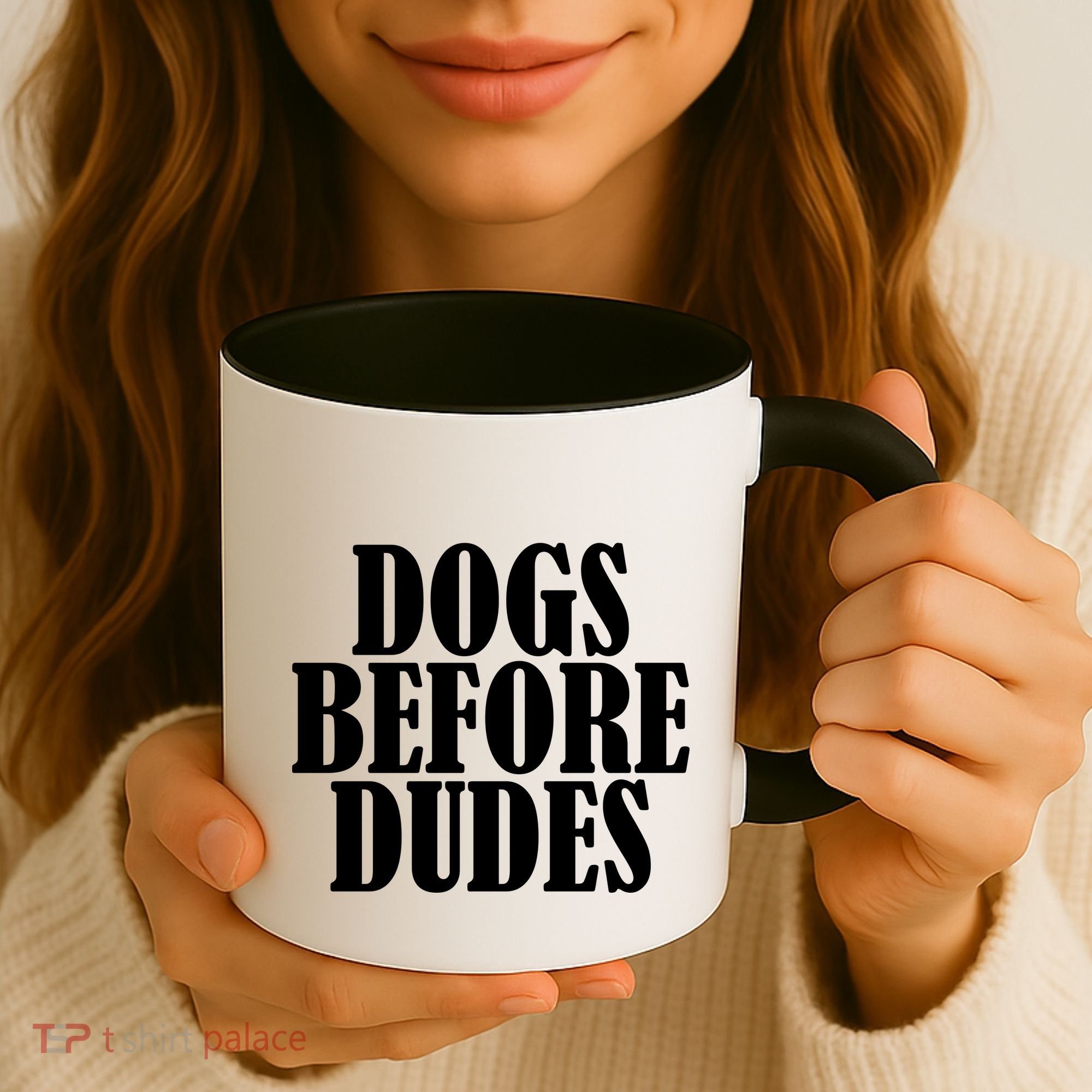 Dogs Before Dudes Coffee Mug