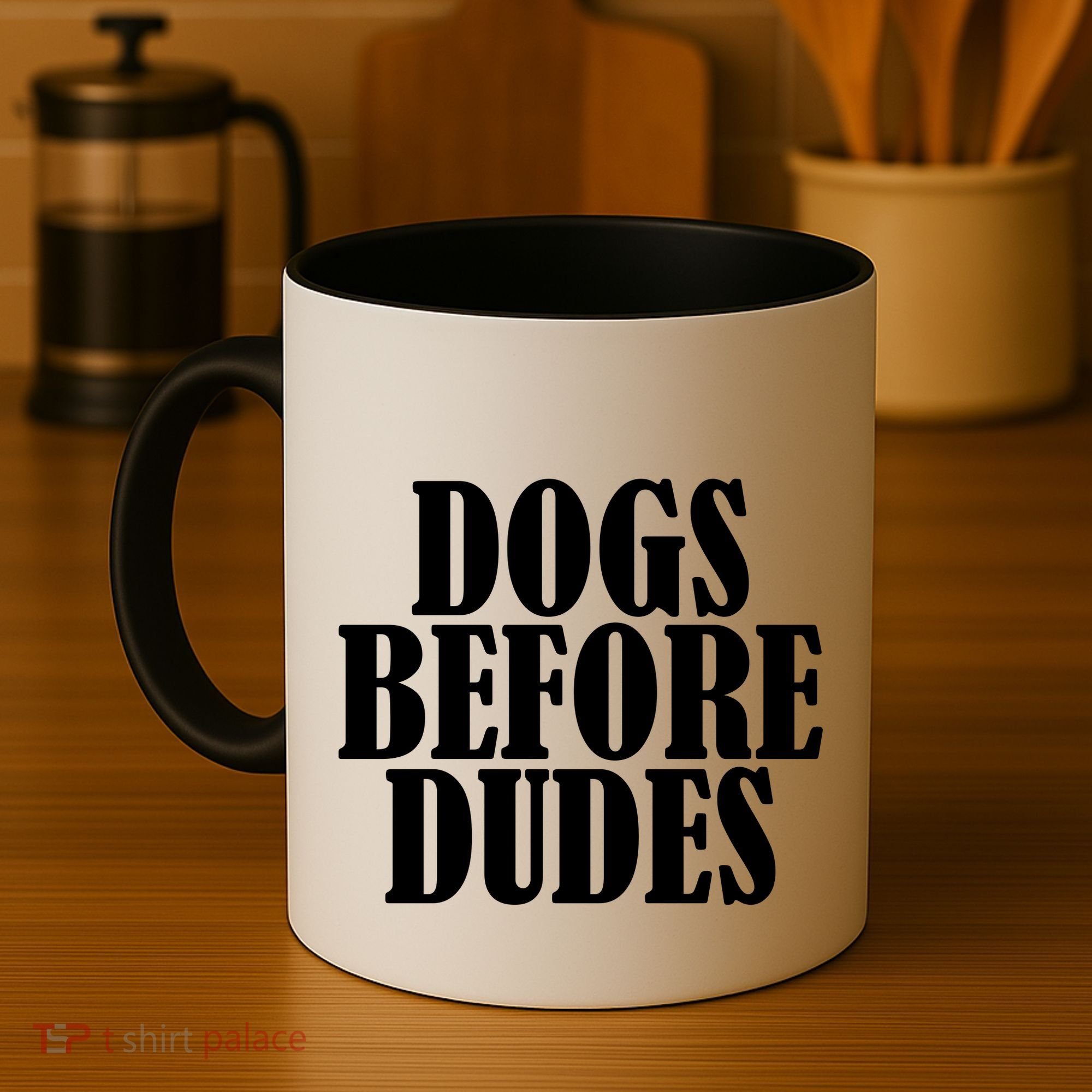 Dogs Before Dudes Coffee Mug