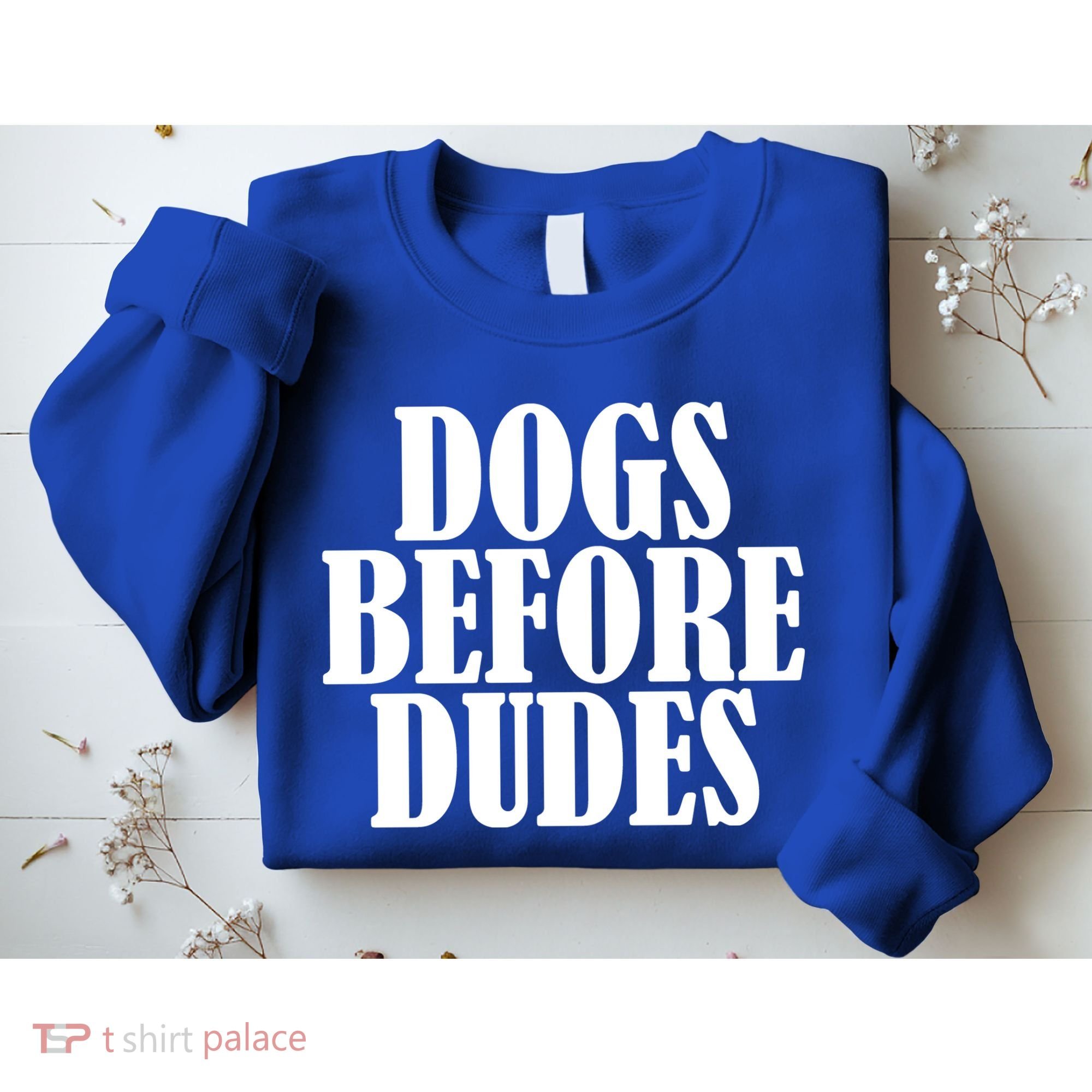 Dogs Before Dudes Sweatshirt