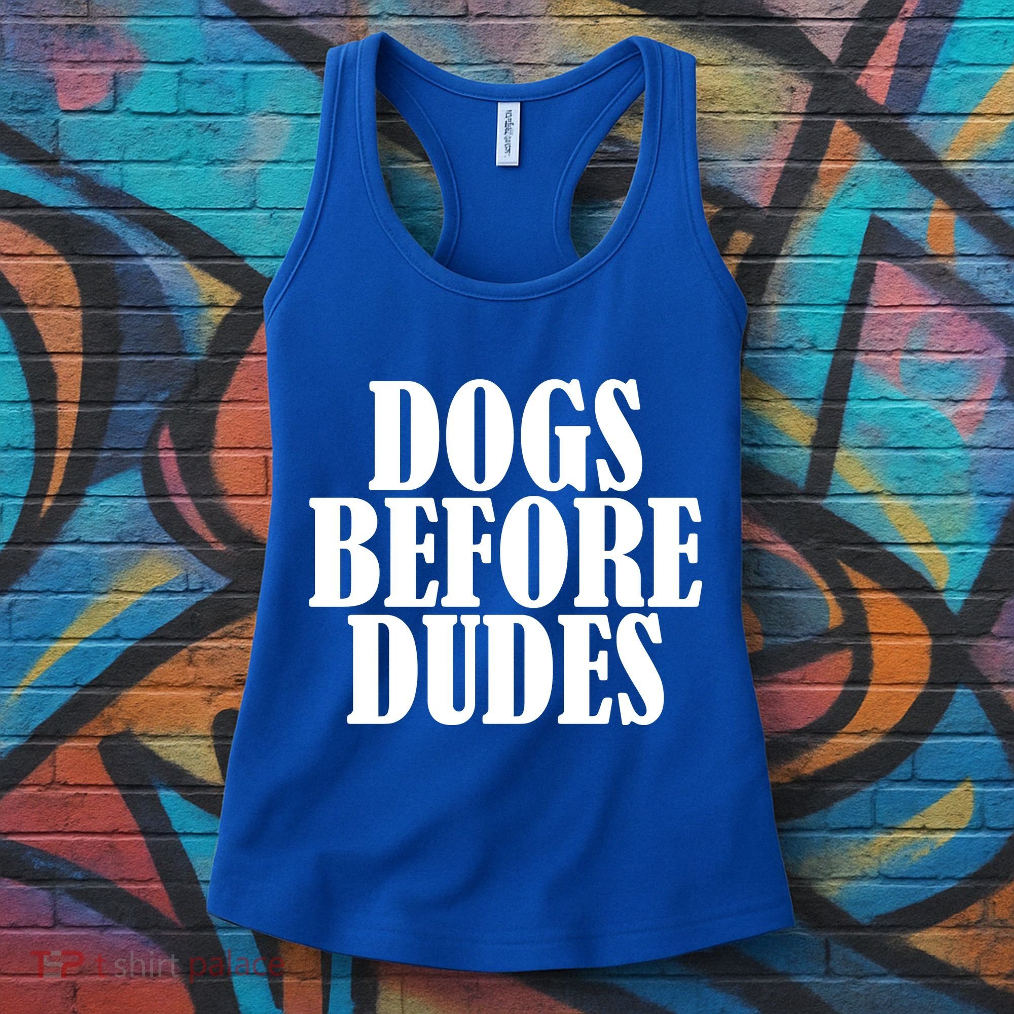 Dogs Before Dudes Women's Tank Top