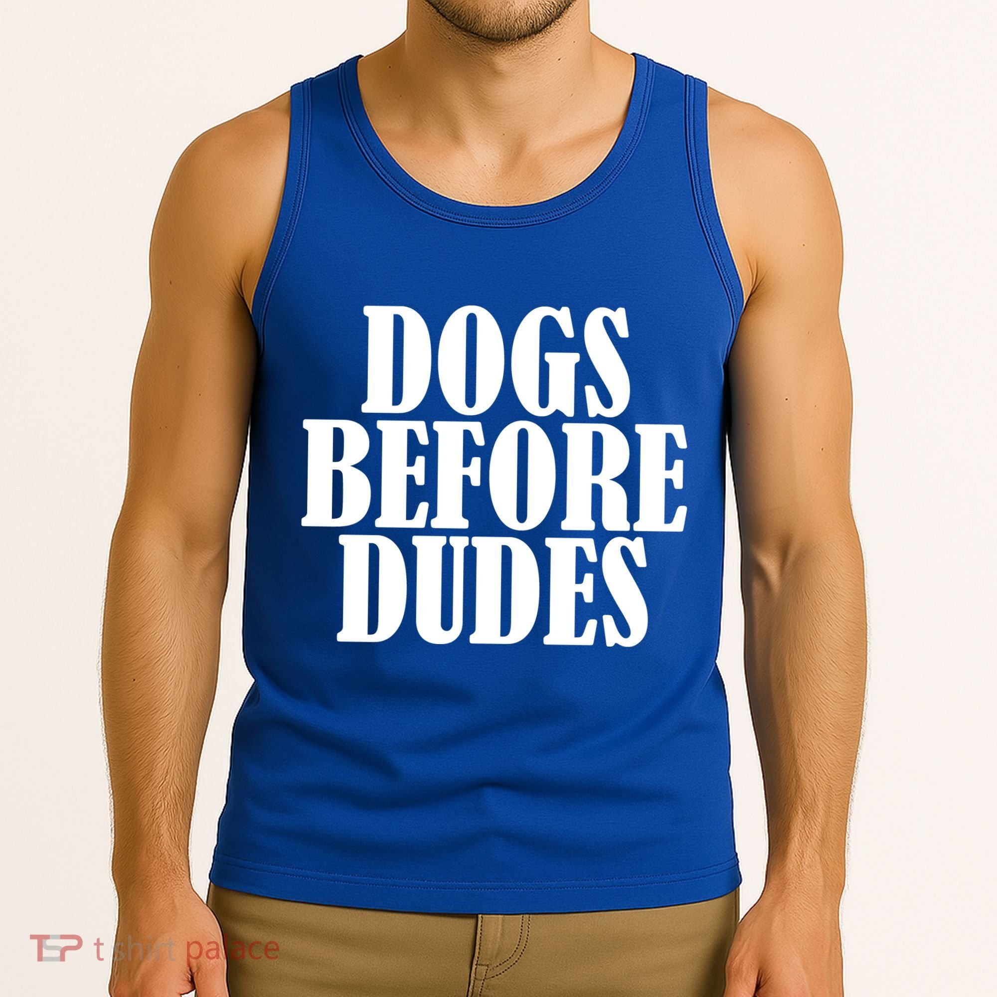 Dogs Before Dudes Tank Top