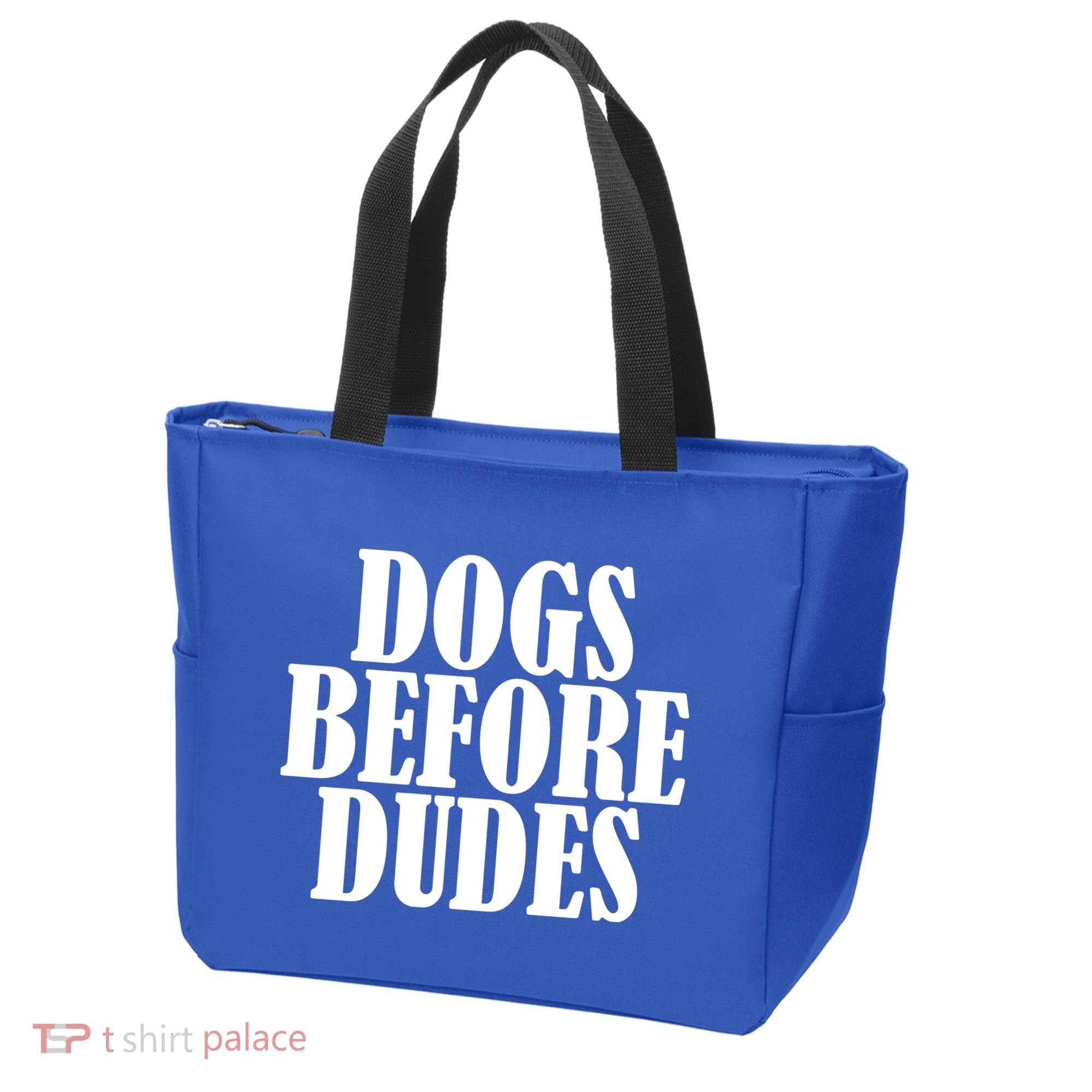Dogs Before Dudes Tote Bag