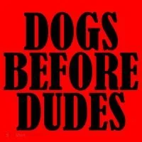 Dogs Before Dudes Santa Hat thumb 1