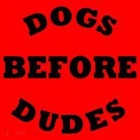 Dogs Before Dudes Funny Saying Santa Hat thumb 1