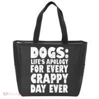Dogs Life's Apology For Every Crappy Day Ever Tote Bag thumb 0