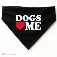 Dogs Love Me USA-Made Doggie Bandana thumb 0