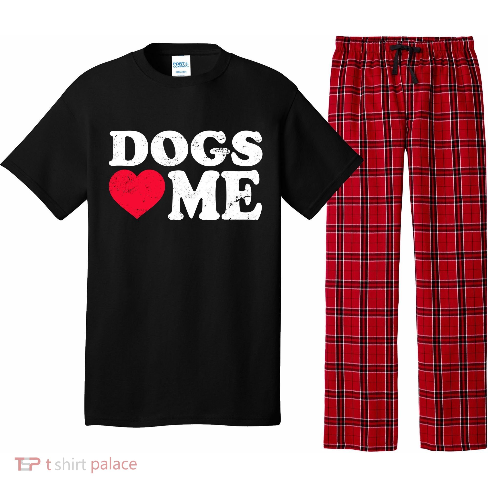 Dogs Love Me Pajama Set