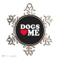 Dogs Love Me Ornament thumb 0
