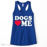 Dogs Love Me Women's Tank Top thumb 0