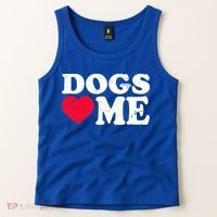 Dogs Love Me Tank Top thumb 2