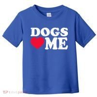 Dogs Love Me Toddler T-Shirt thumb 0