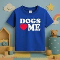 Dogs Love Me Toddler T-Shirt thumb 3