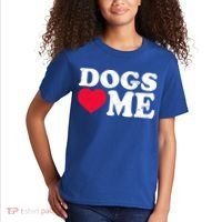 Dogs Love Me Kids T-Shirt thumb 2