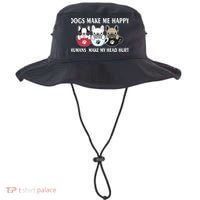 Dogs Make Me Happy Humans Make My Head Hurt Bucket Hat thumb 0