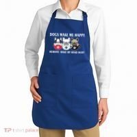Dogs Make Me Happy Humans Make My Head Hurt Apron thumb 2