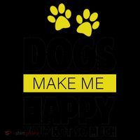 Dogs Make Me Happy You Not So Much Coffee Mug thumb 5
