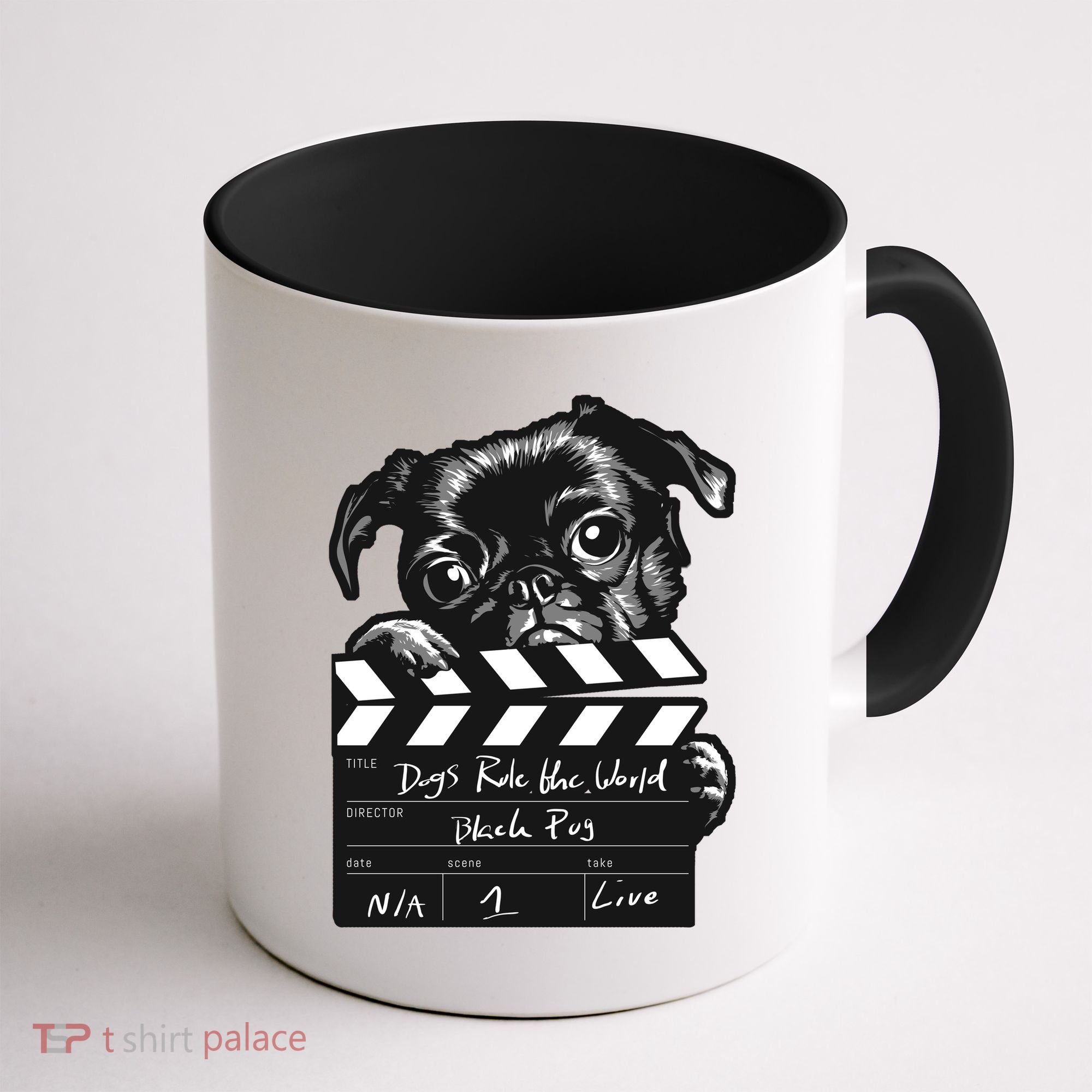 Dogs Rule The World Cute Director  Coffee Mug