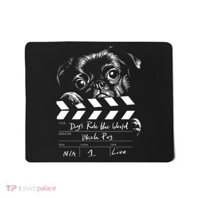 Dogs Rule The World Cute Director  Mousepad
