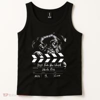 Dogs Rule The World Cute Director  Tank Top thumb 2