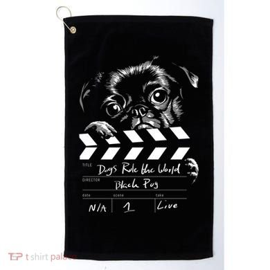 Dogs Rule The World Cute Director  Golf Towel