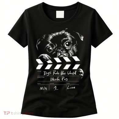 Dogs Rule The World Cute Director  Women's T-Shirt