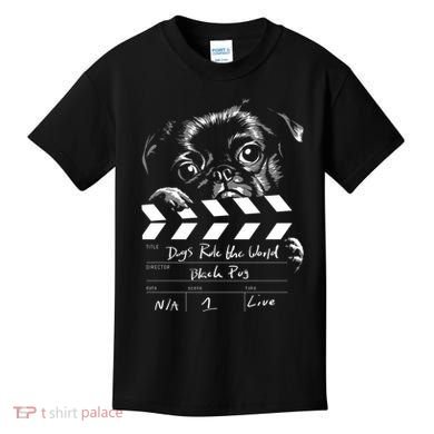 Dogs Rule The World Cute Director  Kids T-Shirt