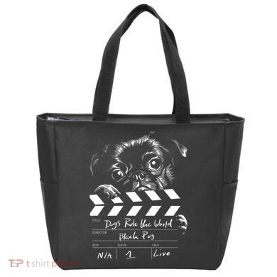 Dogs Rule The World Cute Director  Tote Bag