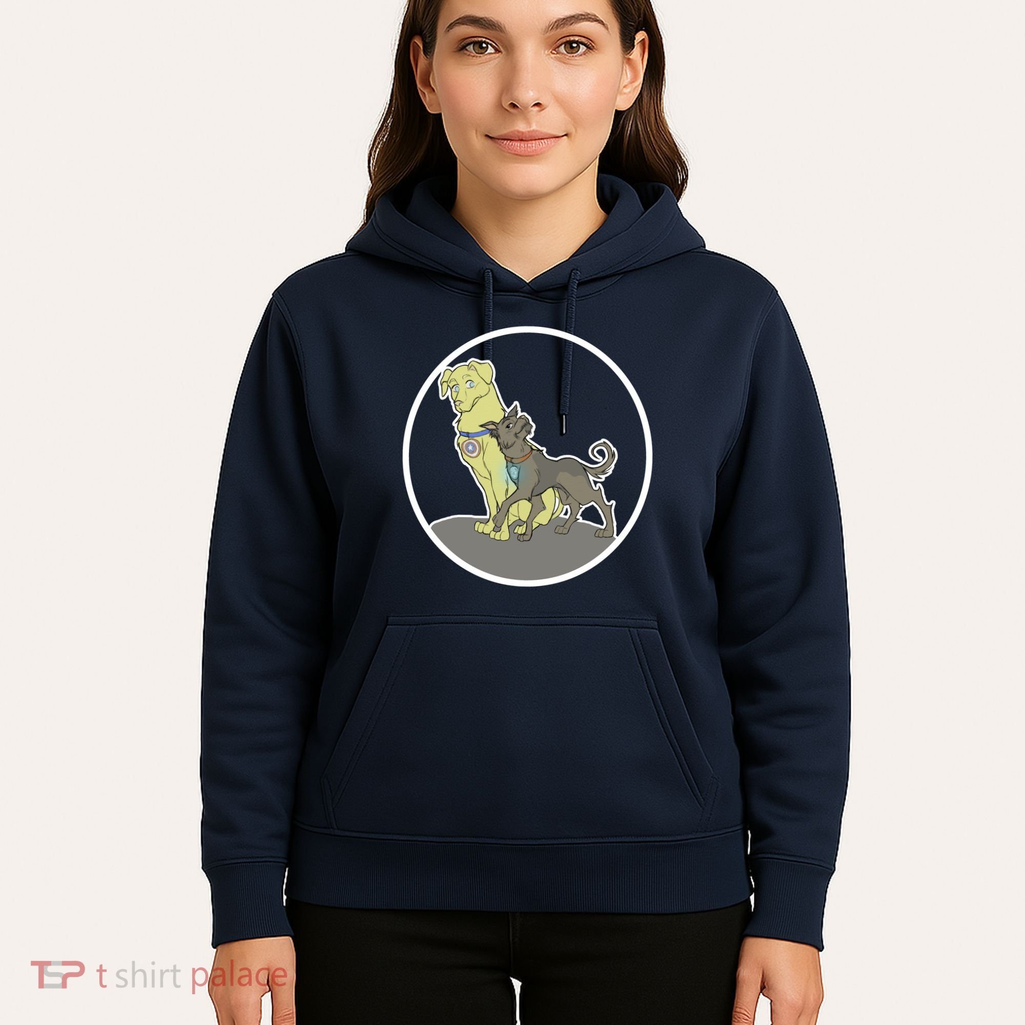 Dogs Steve N Tony Hoodie