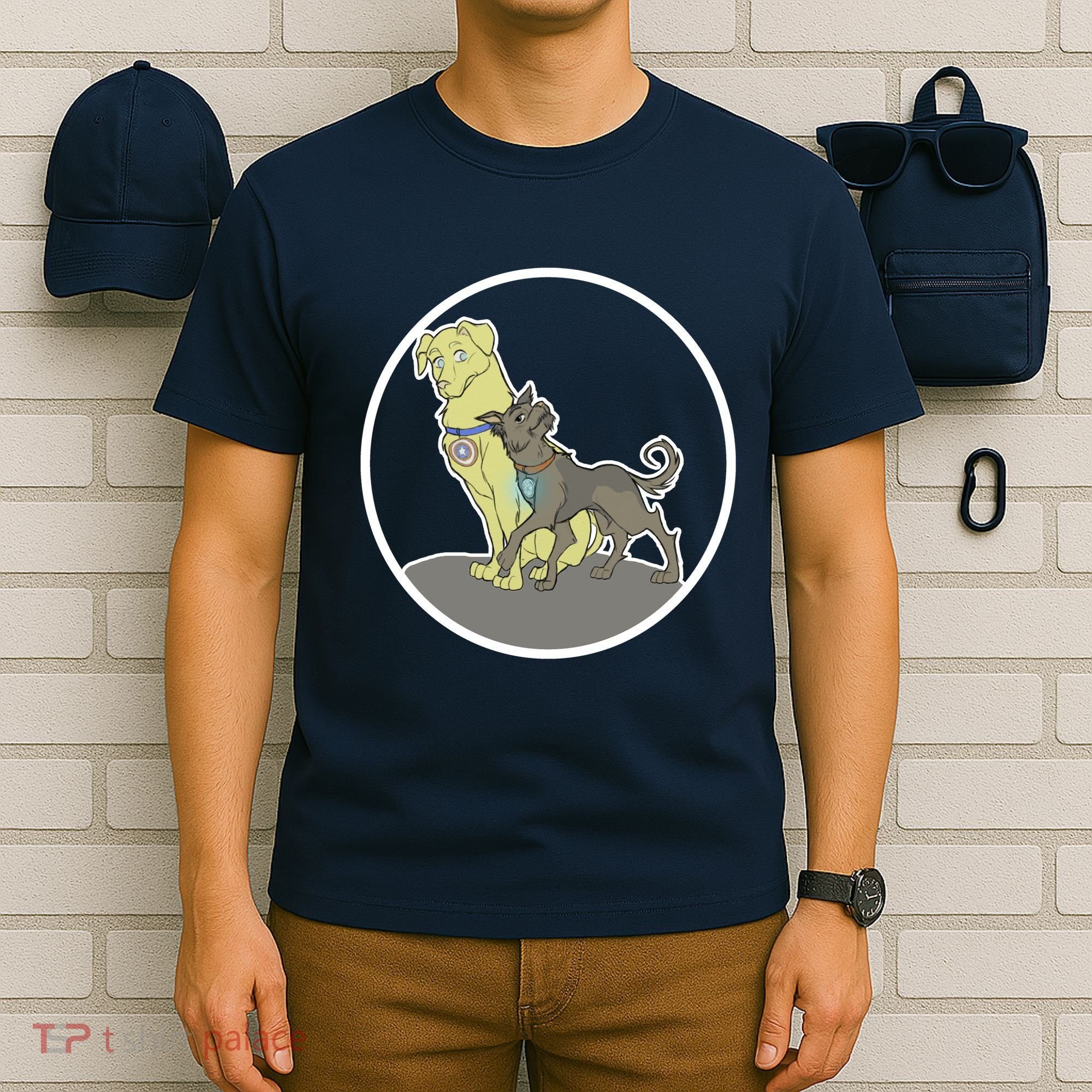 Dogs Steve N Tony T-Shirt