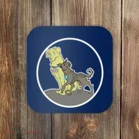 Dogs Steve N Tony Coaster thumb 0