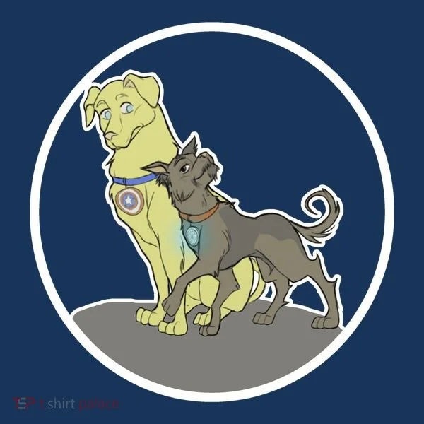 Dogs Steve N Tony Toddler Hoodie