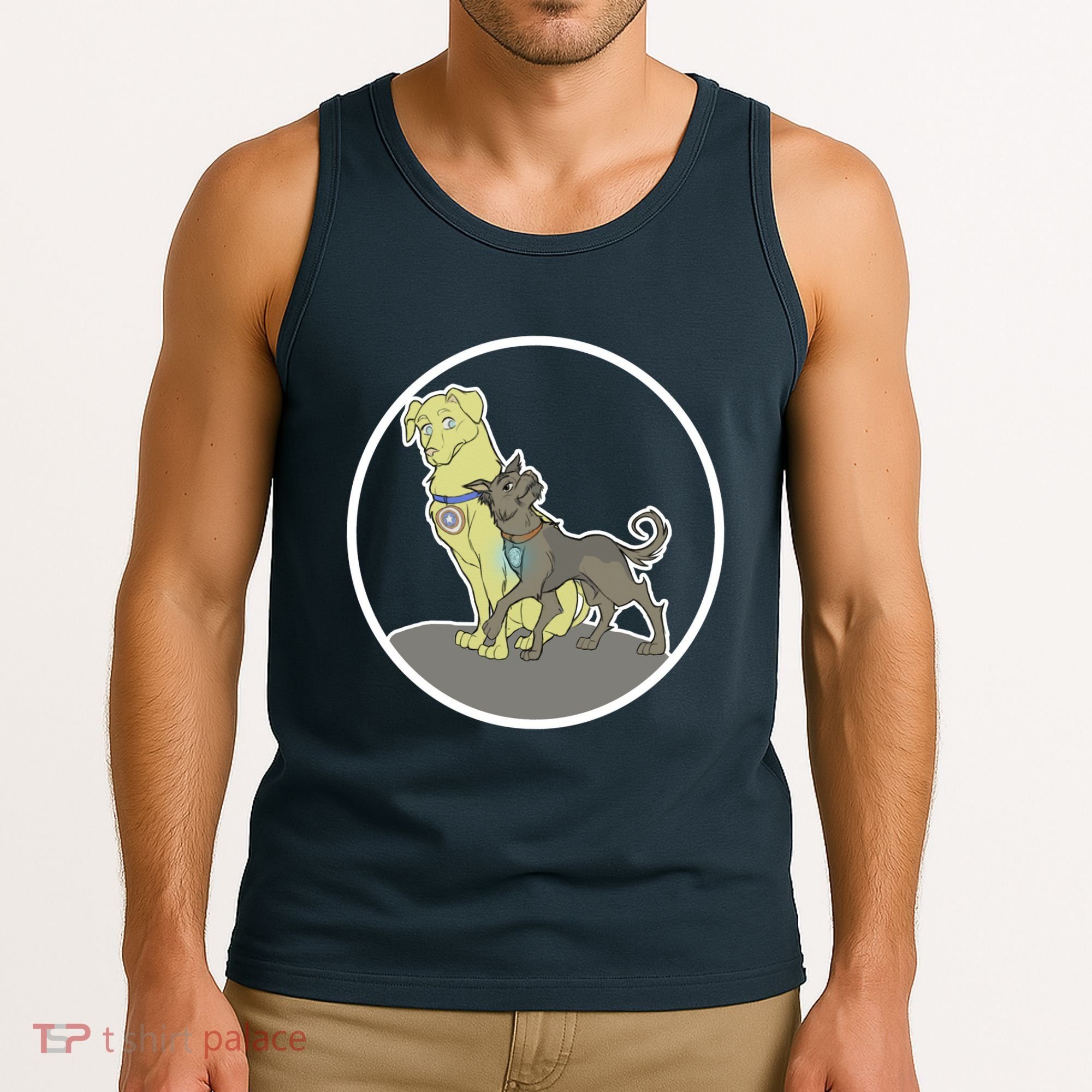 Dogs Steve N Tony Tank Top