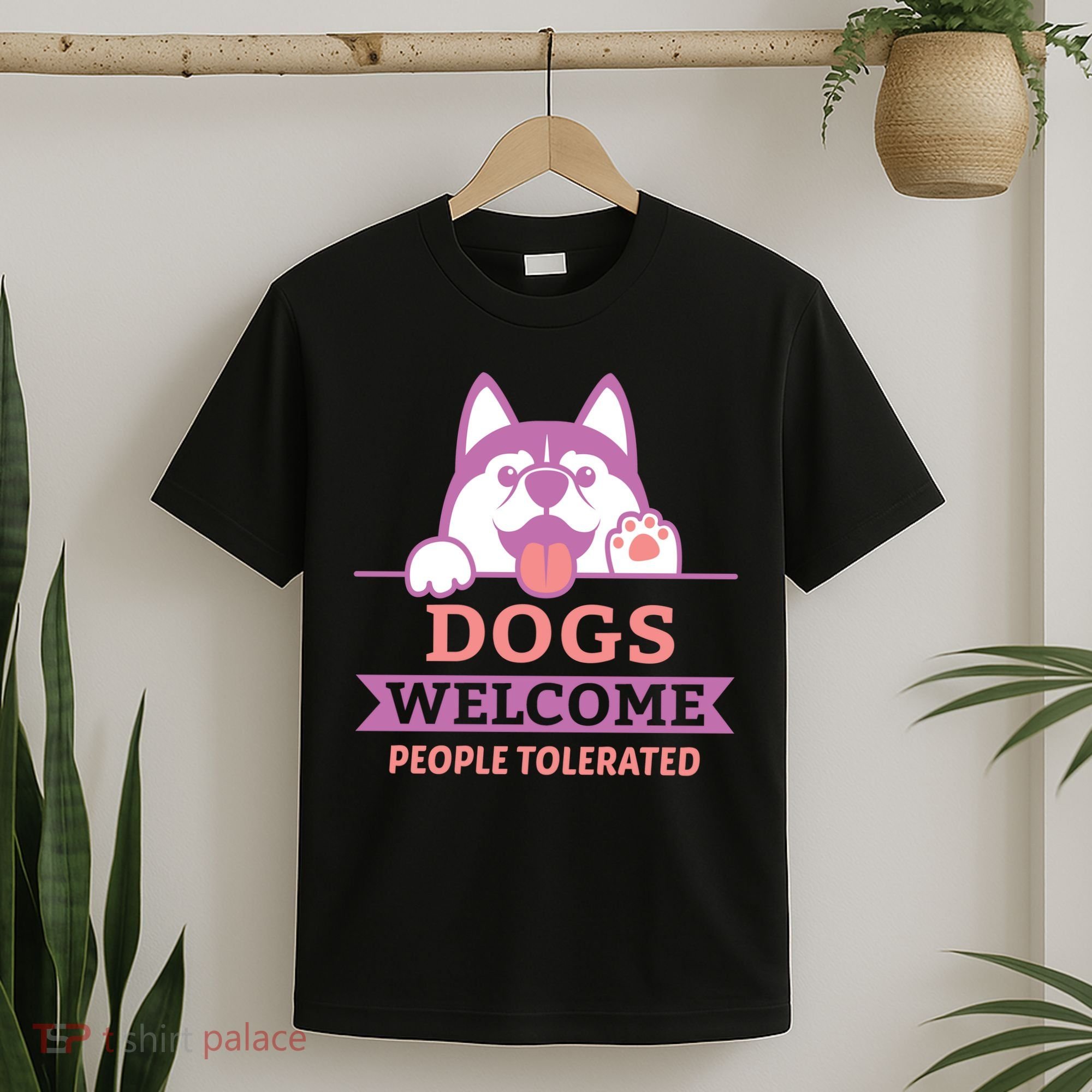 Dogs Welcome People Tolerated T-Shirt