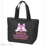 Dogs Welcome People Tolerated Tote Bag thumb 3