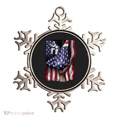 Day Of Independence Us Flag Paintball Funny Gift Ornament