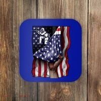 Day Of Independence Us Flag Paintball Funny Gift Coaster thumb 0