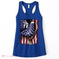 Day Of Independence Us Flag Paintball Funny Gift Women's Tank Top thumb 0