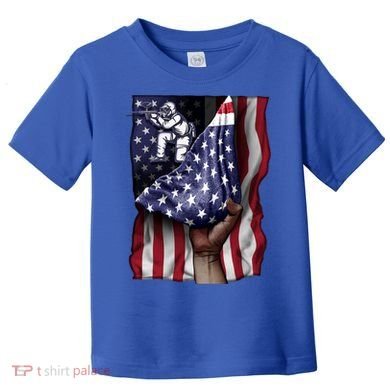 Day Of Independence Us Flag Paintball Funny Gift Toddler T-Shirt