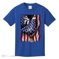 Day Of Independence Us Flag Paintball Funny Gift Kids T-Shirt thumb 0