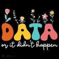 Data Or It DidnT Happen Behavior Analyst Aba Therapist Rbt Ornament thumb 1