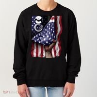 Day Of Independence Us Flag Sousaphone Tuba Meaningful Gift Women's Sweatshirt thumb 0