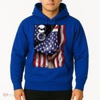 Day Of Independence Us Flag Sousaphone Tuba Meaningful Gift Hoodie thumb 2