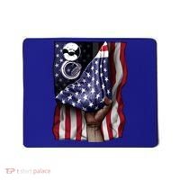 Day Of Independence Us Flag Sousaphone Tuba Meaningful Gift Mousepad thumb 0