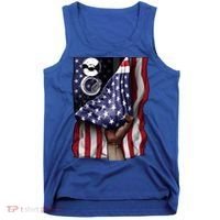 Day Of Independence Us Flag Sousaphone Tuba Meaningful Gift Tank Top thumb 0