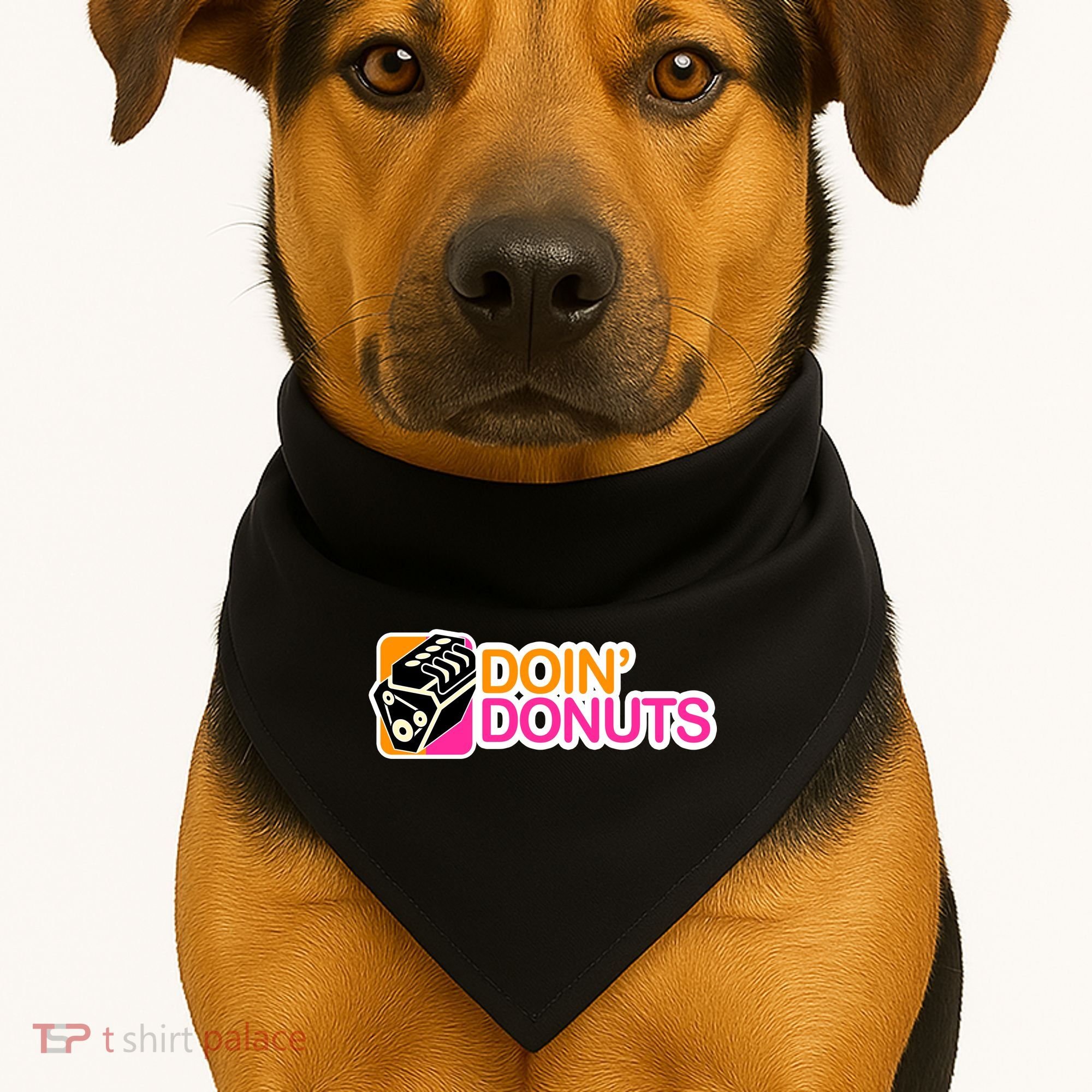 Doin' Donuts USA-Made Doggie Bandana