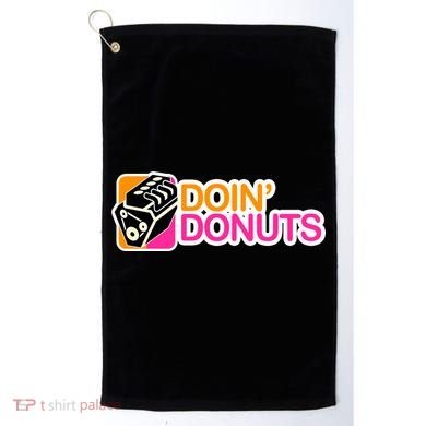 Doin' Donuts Golf Towel