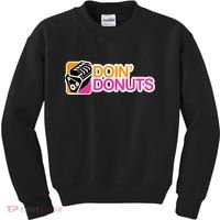 Doin' Donuts Kids Sweatshirt thumb 0